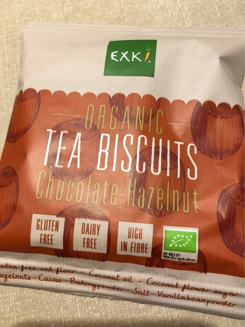 Exki Biscuits chocolat noisette packshot