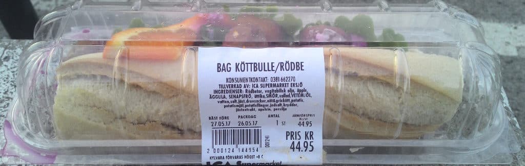 ICA ICA Supermarket Eksjö Bag köttbulle/rödbe packshot