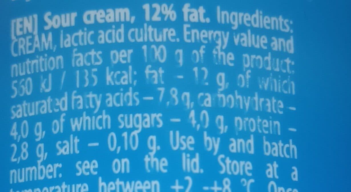 Farm milk Skābais krējums packshot