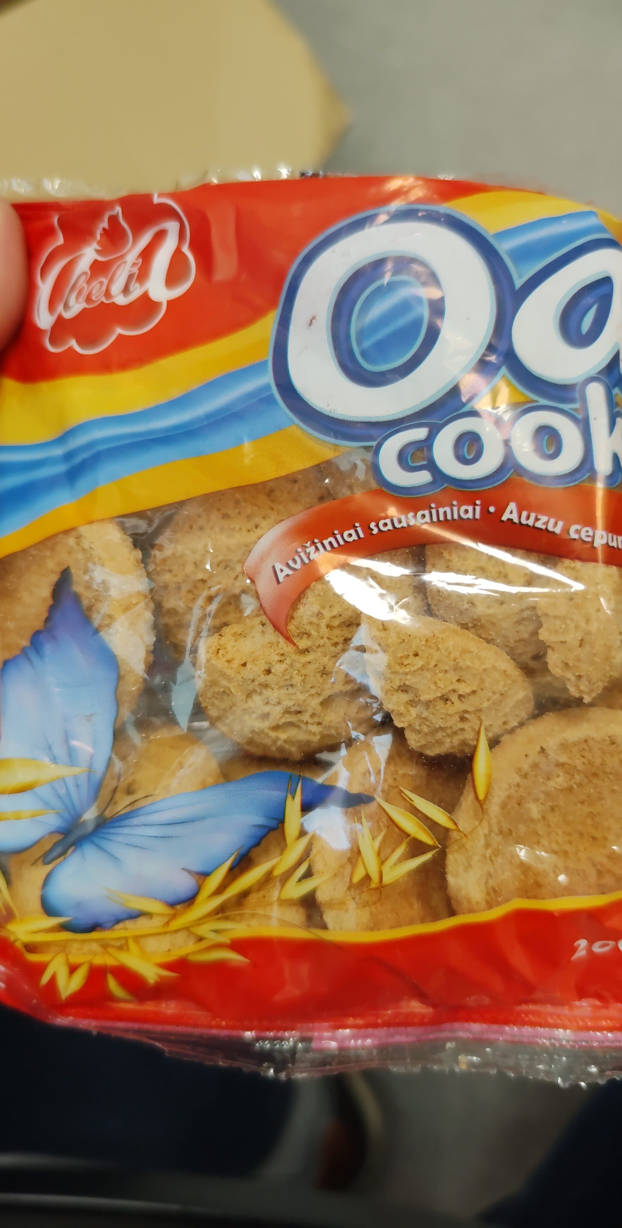 Aabeli Avižiniai sausainiai packshot