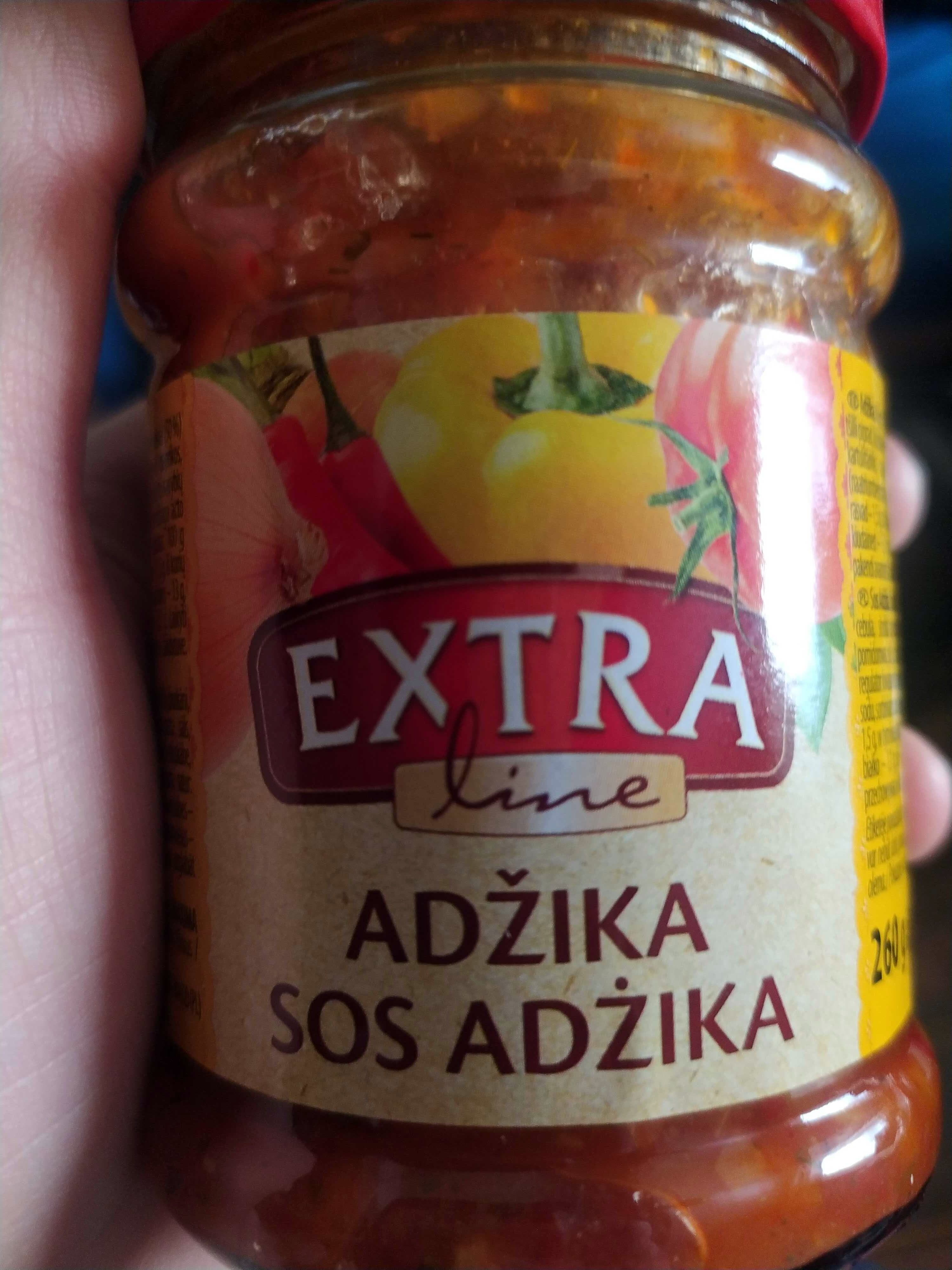 Extra line Adzika packshot