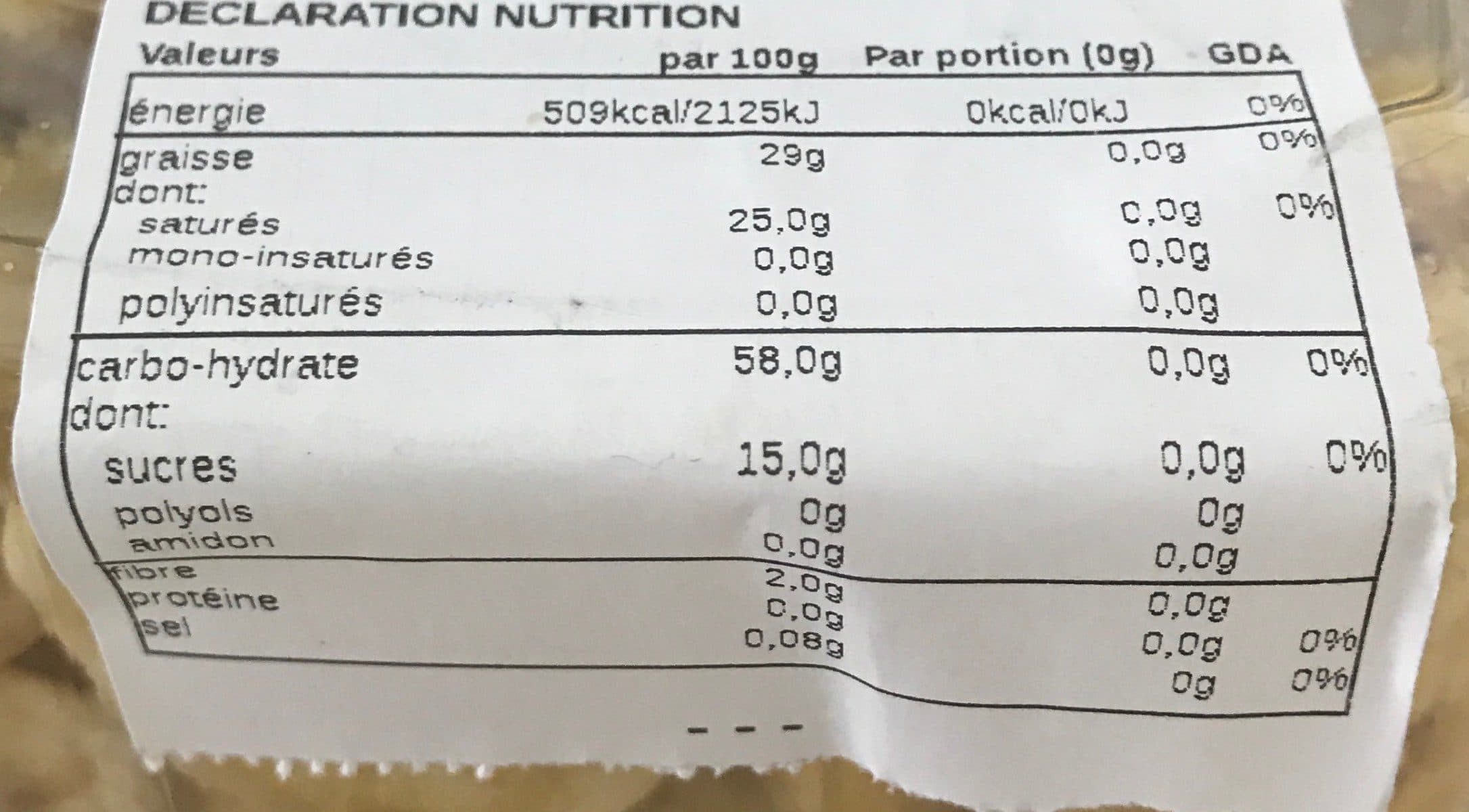 Open Food Facts Chips banane packshot