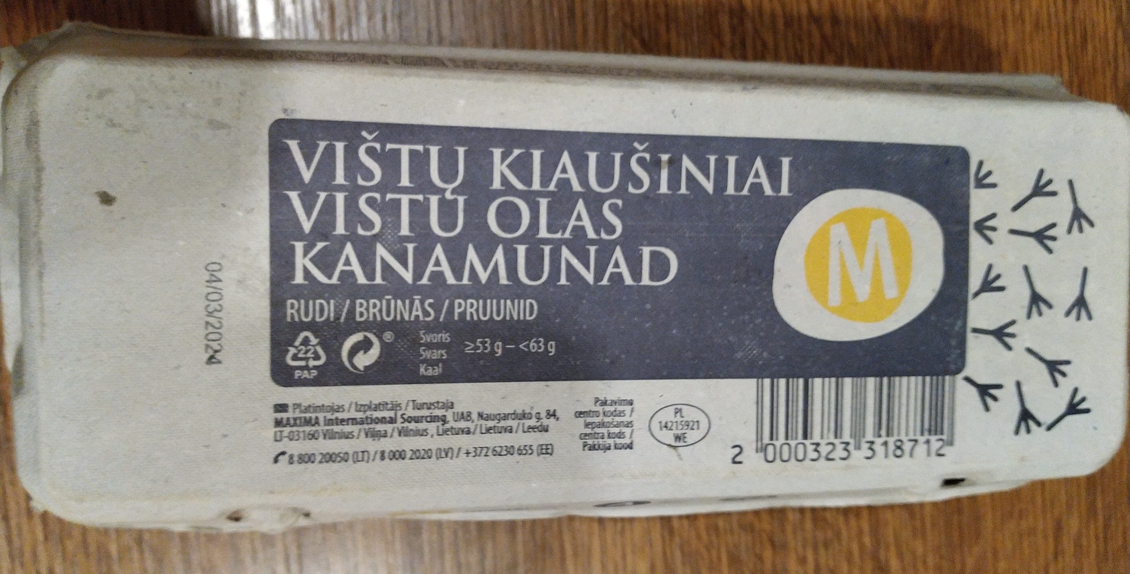 Maxima Chicken eggs M packshot