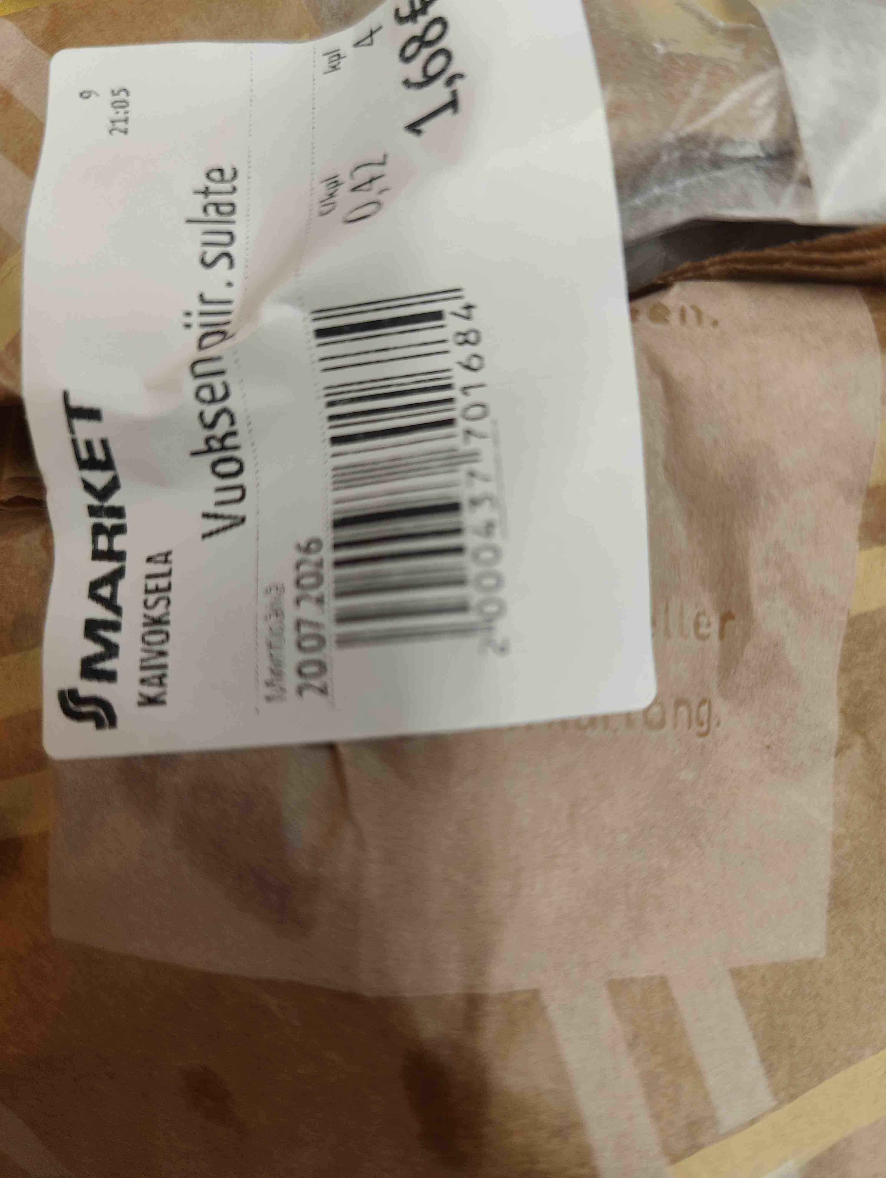 Fazer Sulatettu vuoksen piirakka packshot
