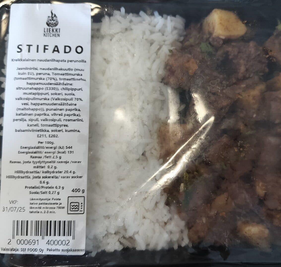 Liekki Kitchen Stifado packshot