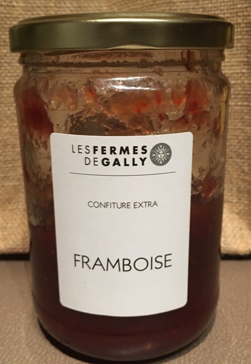 Les Fermes de Gally Confiture extra framboise packshot