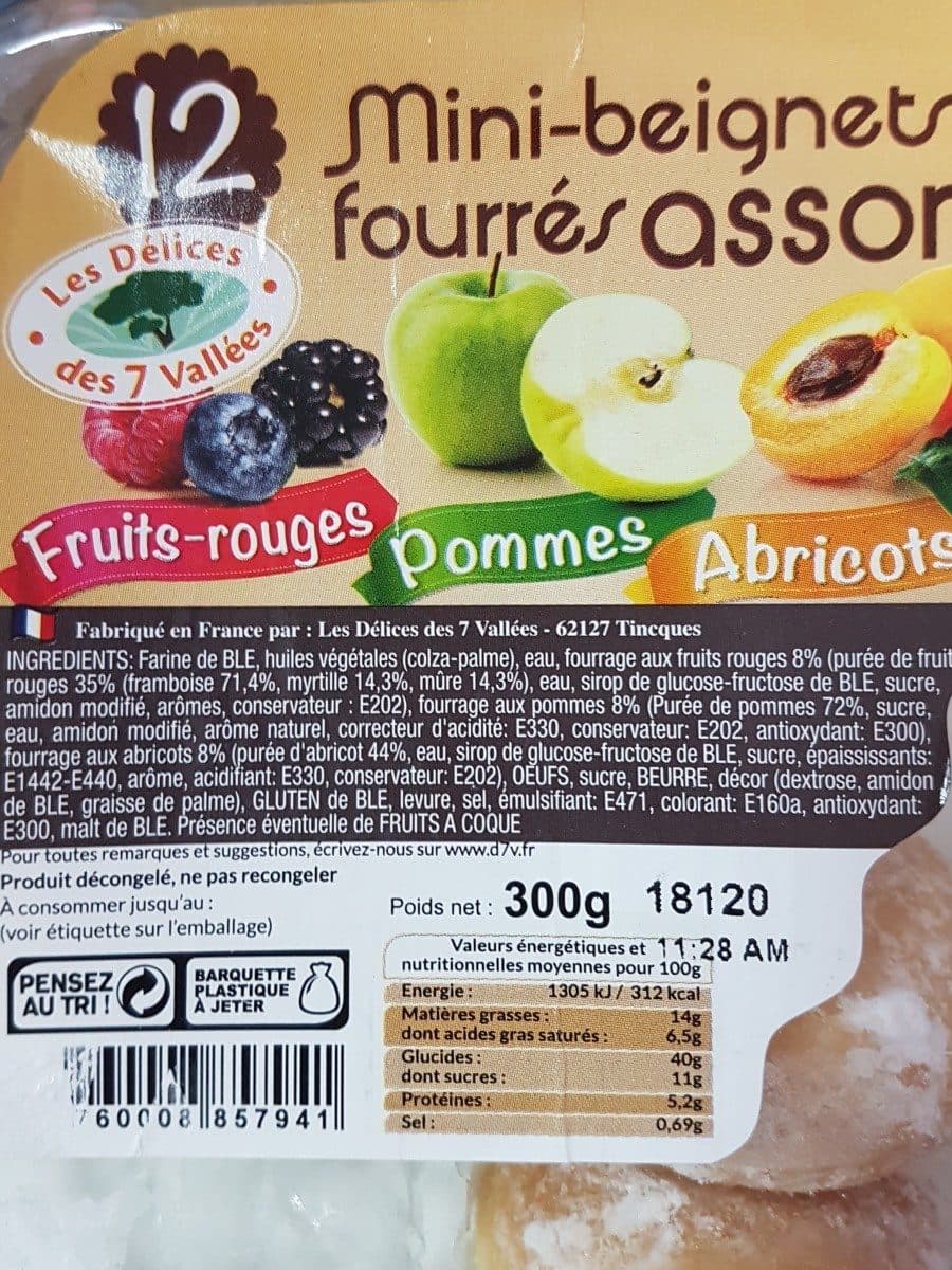Les Délices des 7 Vallées Mini beignet packshot
