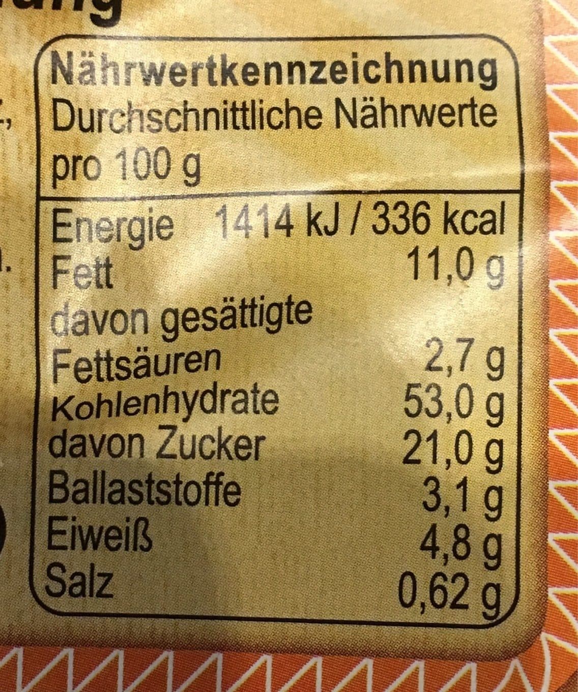 Globus Nuss-Stollen packshot