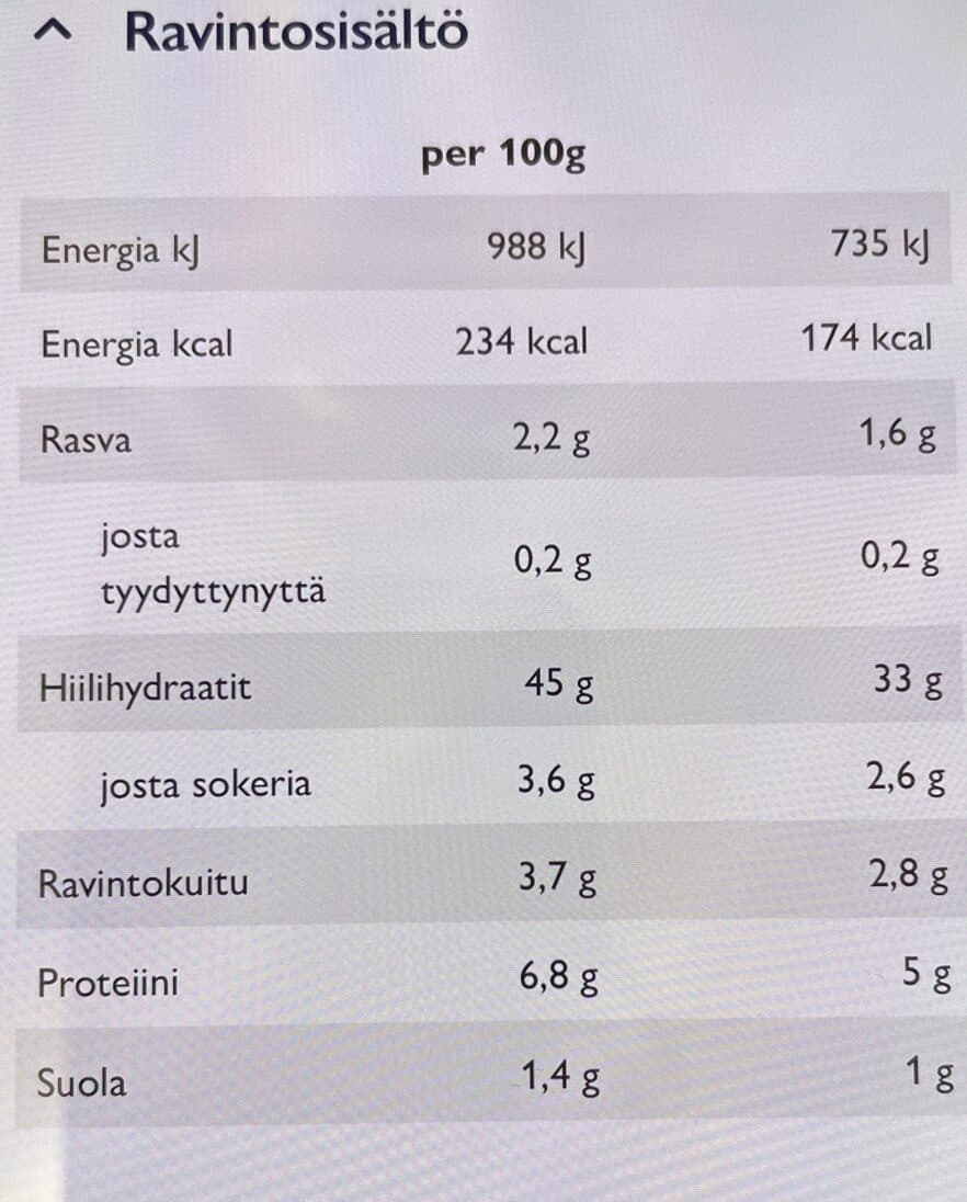 Fazer Leipurit Pehmeä porkkana-perunapatonki packshot