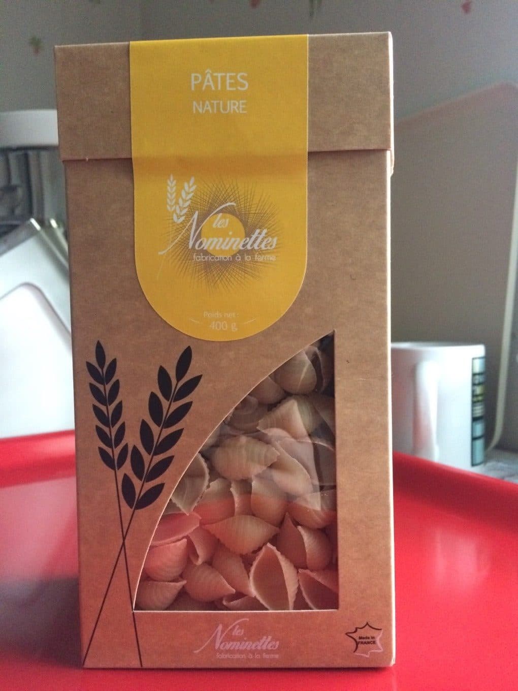 Les Nominettes Les Nominettes pâtes nature packshot