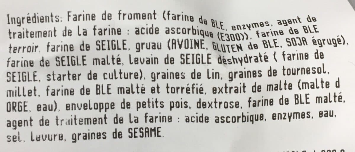 Open Food Facts Pain Topkorn packshot