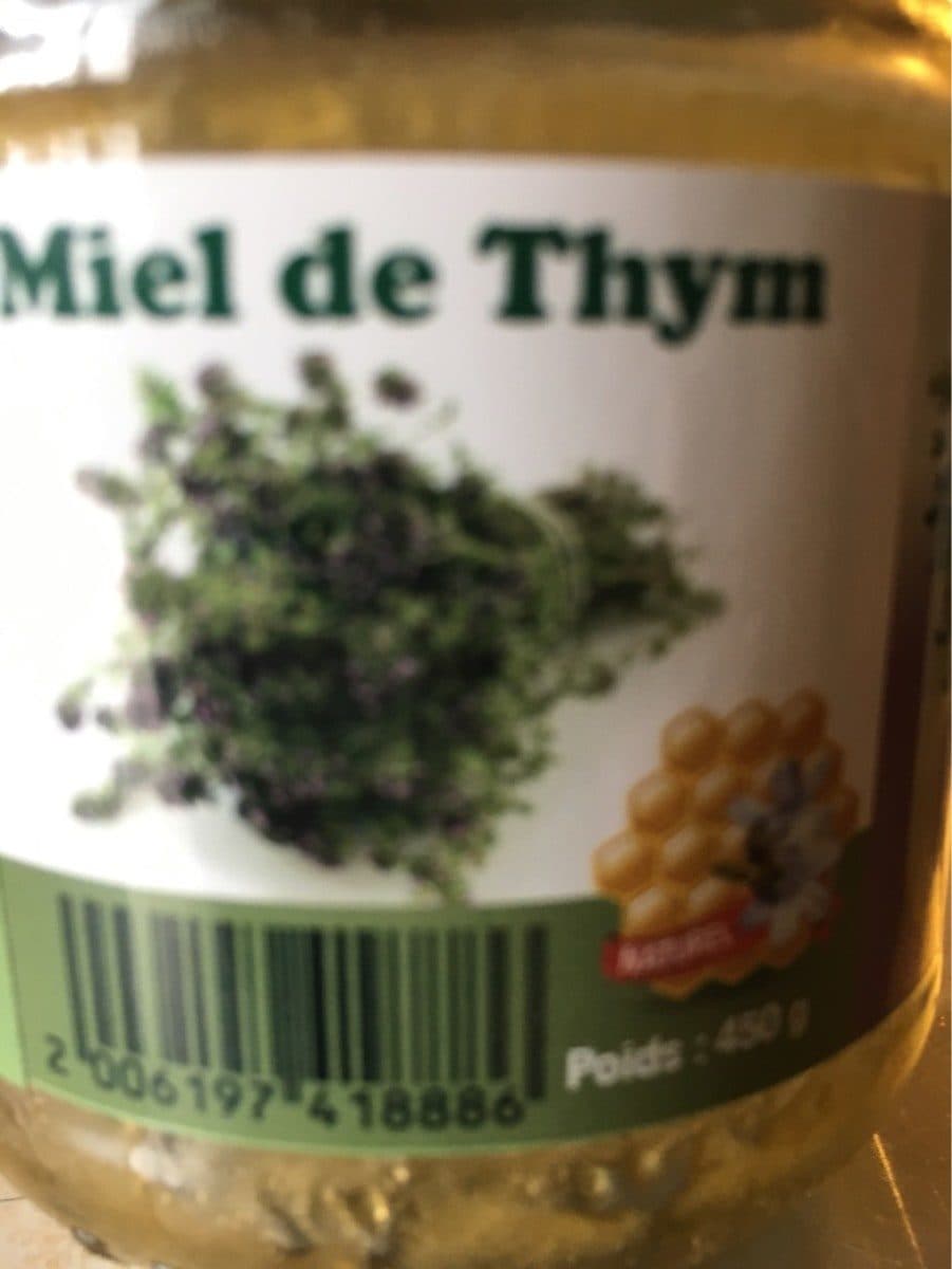 Open Food Facts Miel de thym packshot