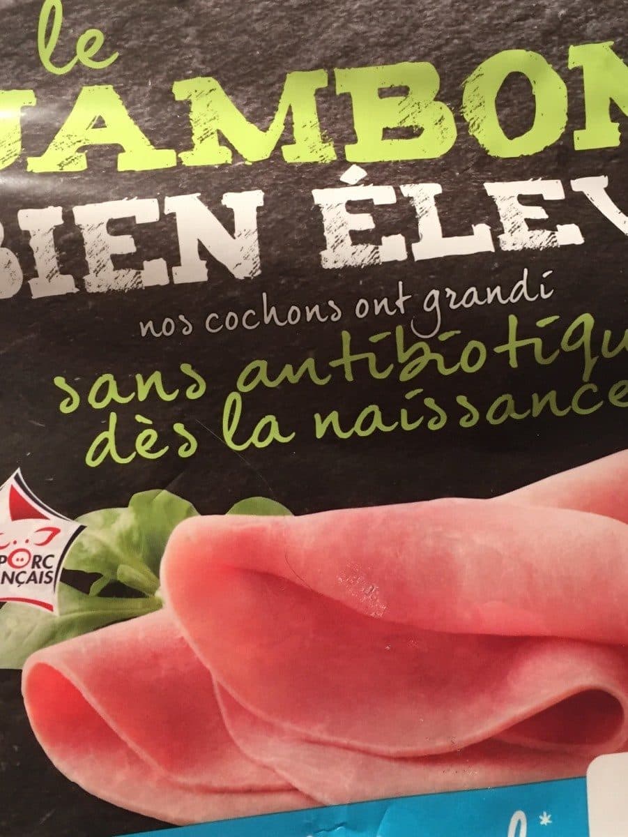 Open Food Facts Le jambon bien elevé packshot