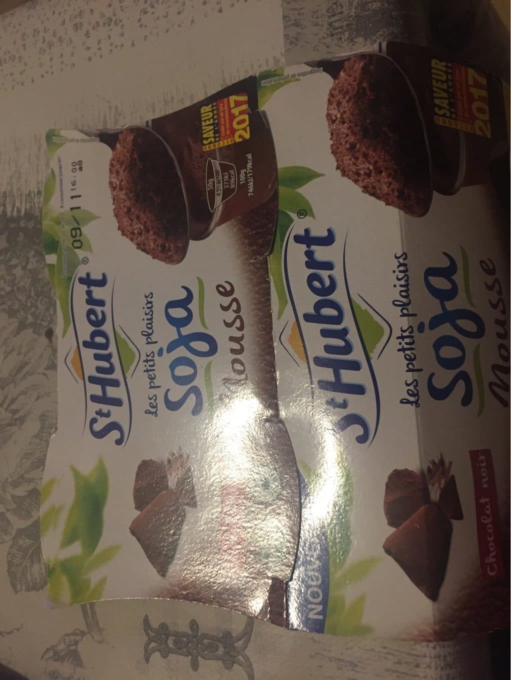 St Hubert Les petits plaisirs soja mousse packshot