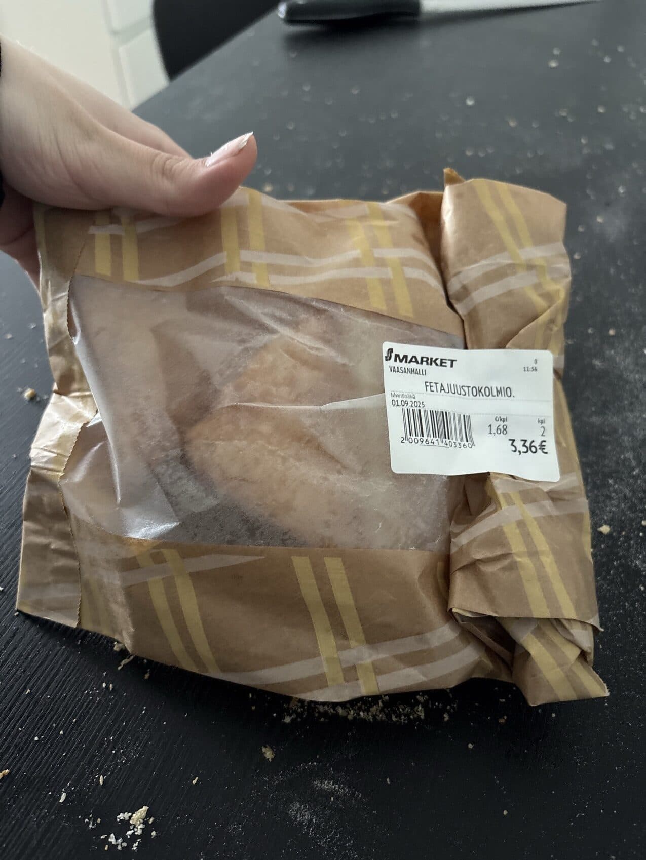 Vaasanhalli Fetajuustokolmio packshot