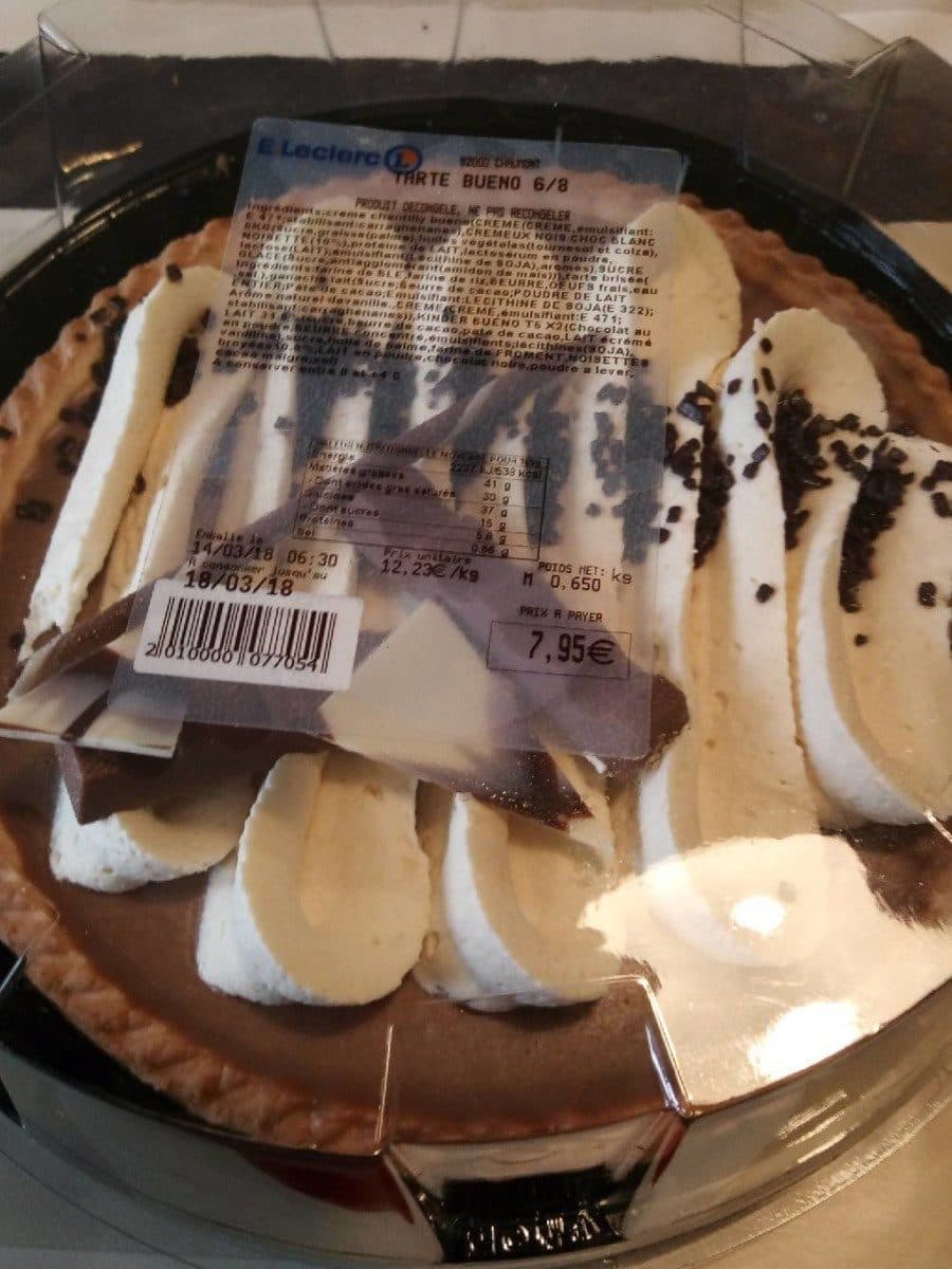 Open Food Facts Tarte bueno packshot