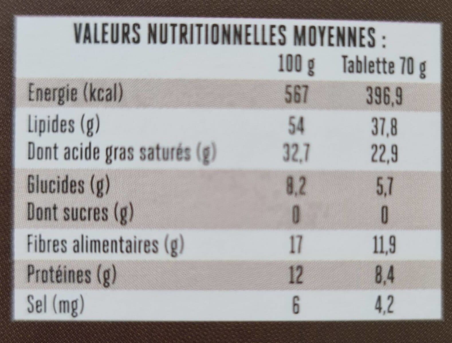 Jacques Bockel Pâte de cacao packshot