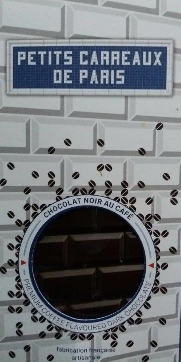Petits Carreaux de Paris Chocolat Noir au Café packshot