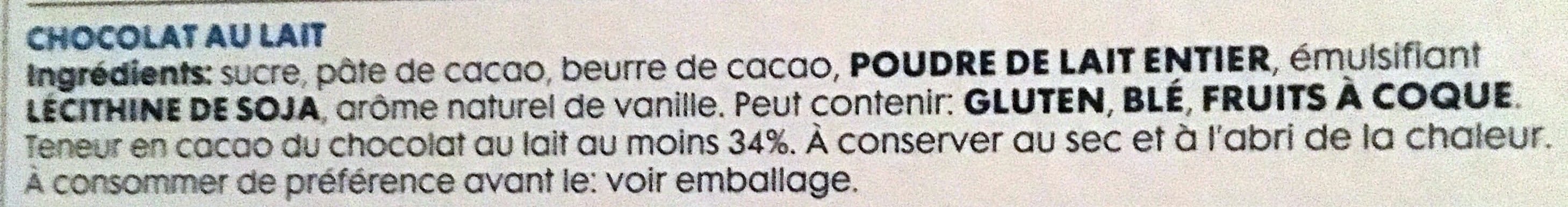 Hema Chocolat lettre packshot