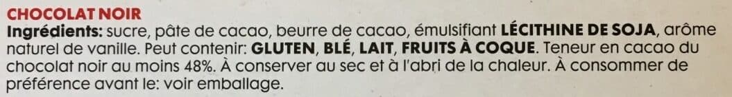 Hema Lettre en chocolat packshot