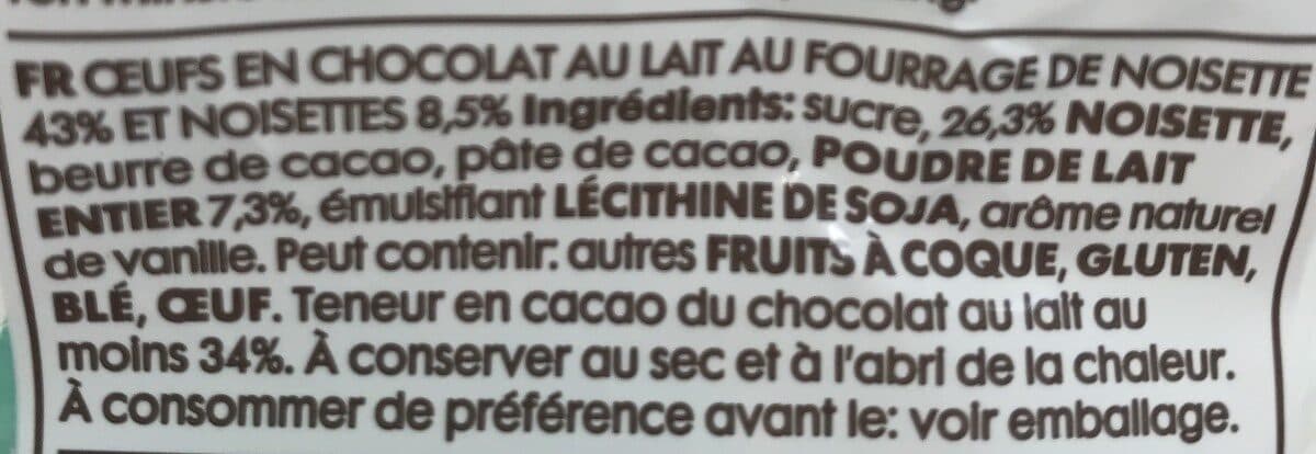 Hema Oeuf chocolat lait packshot