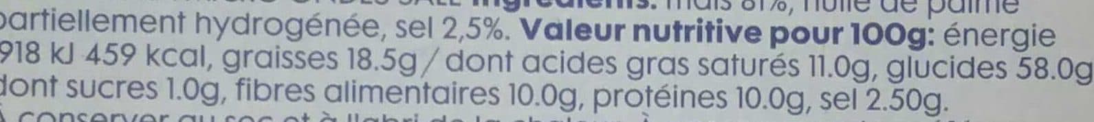 Hema Popcorn salé micro-onde packshot