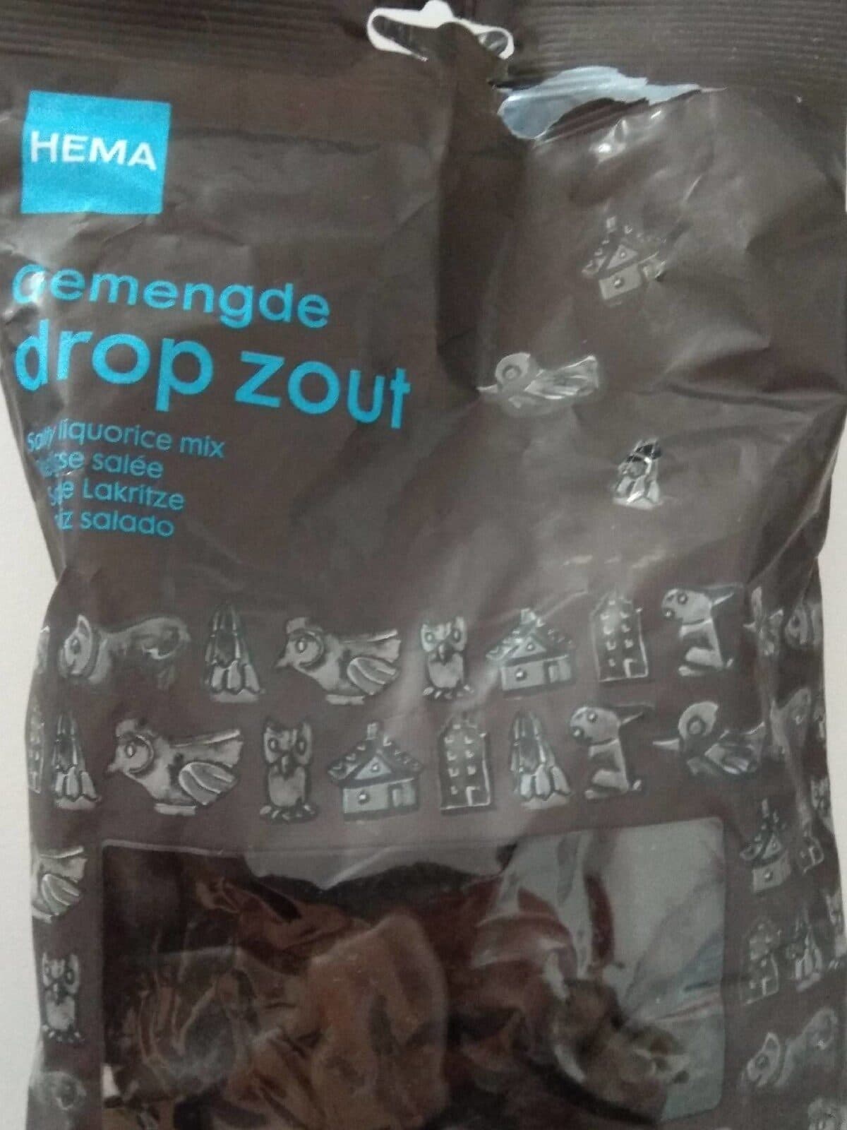 Open Food Facts Gemengde drop zout packshot