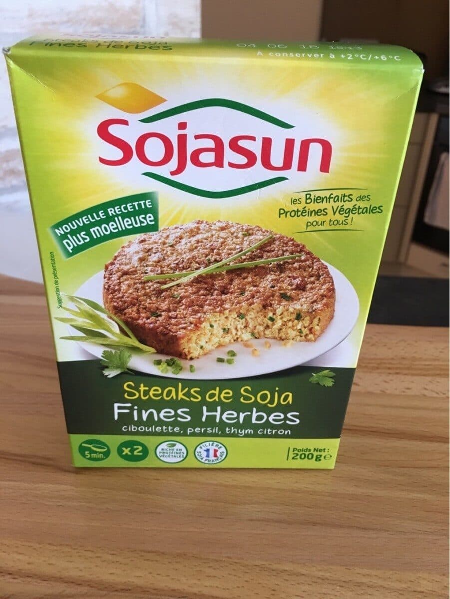 Sojasun Steaks de soja packshot
