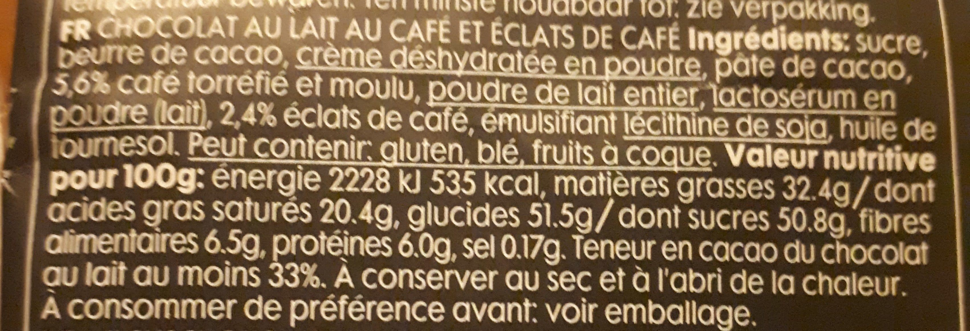 Hema Espress & Coffee Nibs Milk Chocolate packshot