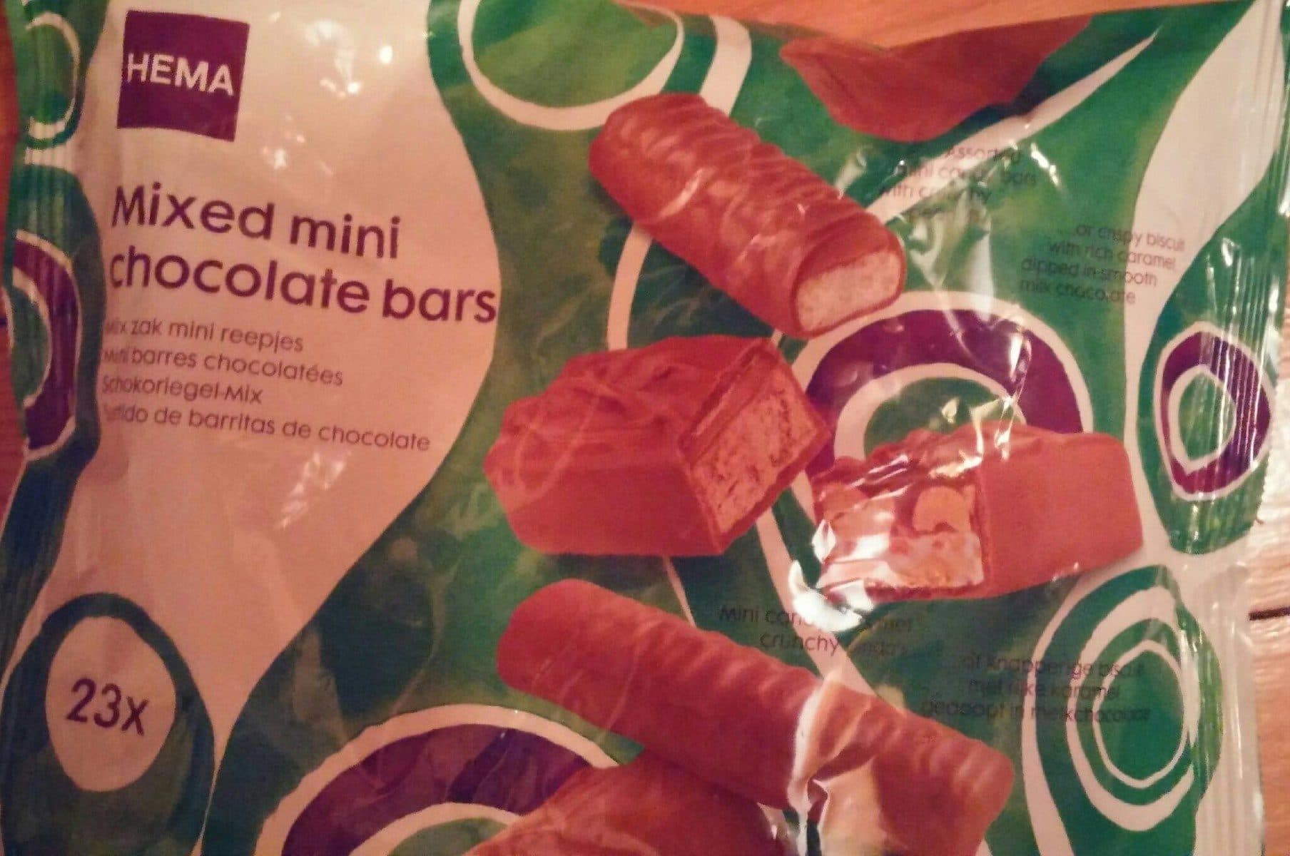 Open Food Facts Mini barres chocolatées packshot