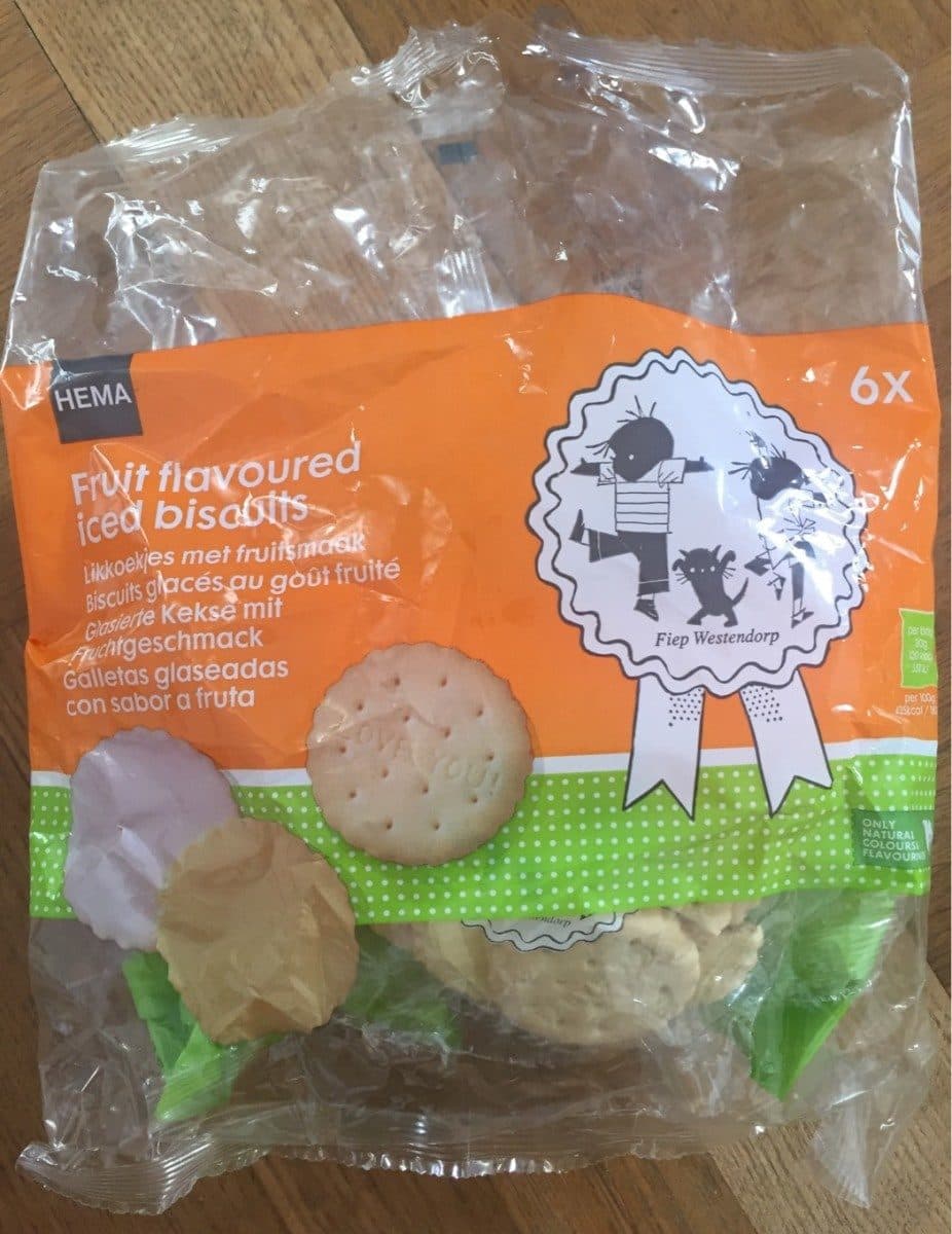 Hema Biscuits glacés au gout fruité packshot