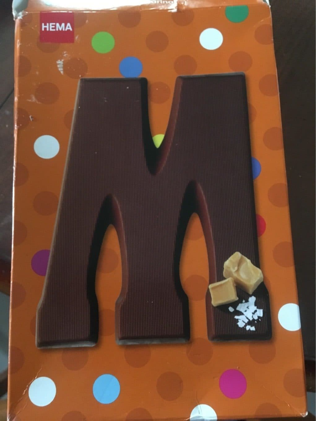 Hema Chocolat caramel sel marin packshot