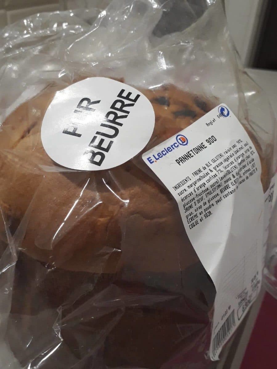 Leclerc Panettone packshot