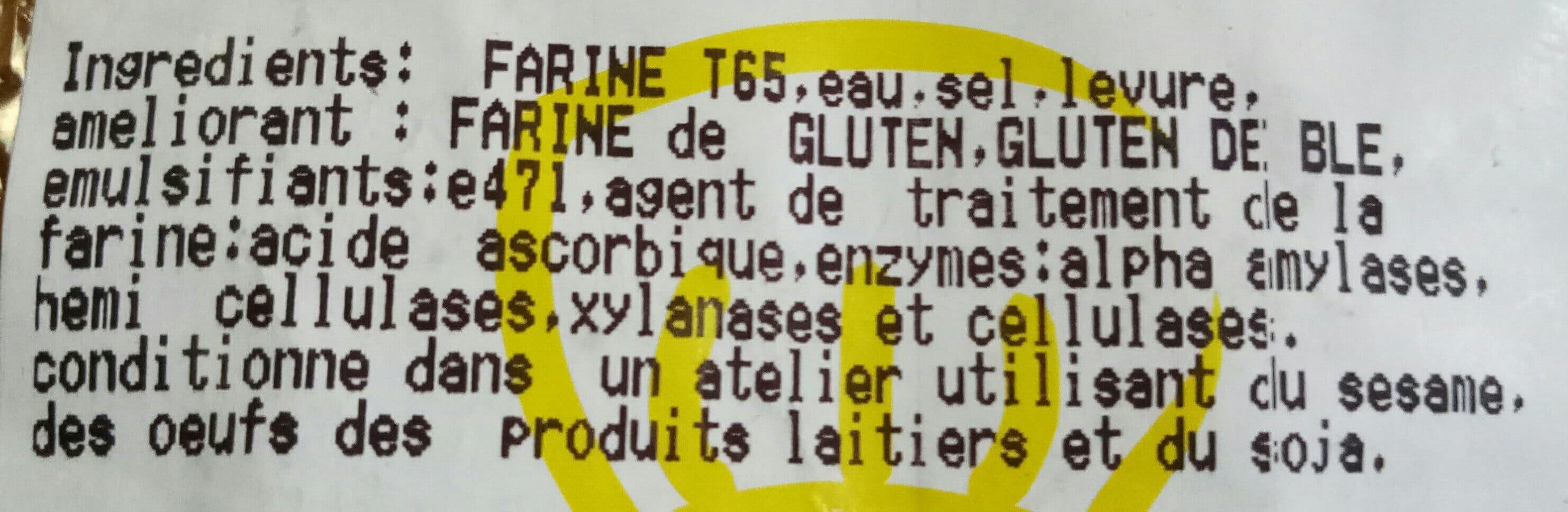 Open Food Facts Pain Moulin Tranche 400gr packshot