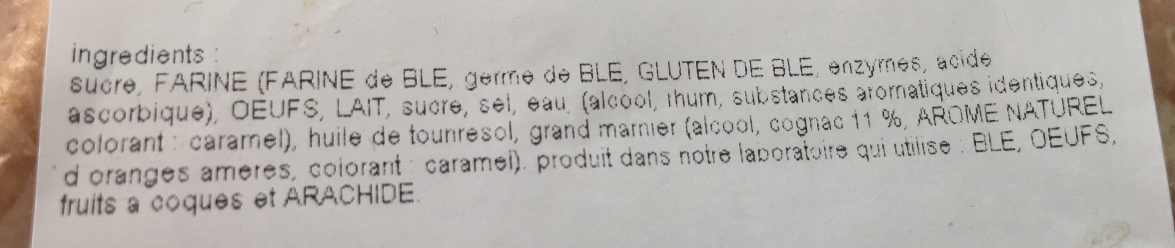 Leclerc Crêpes sucre packshot