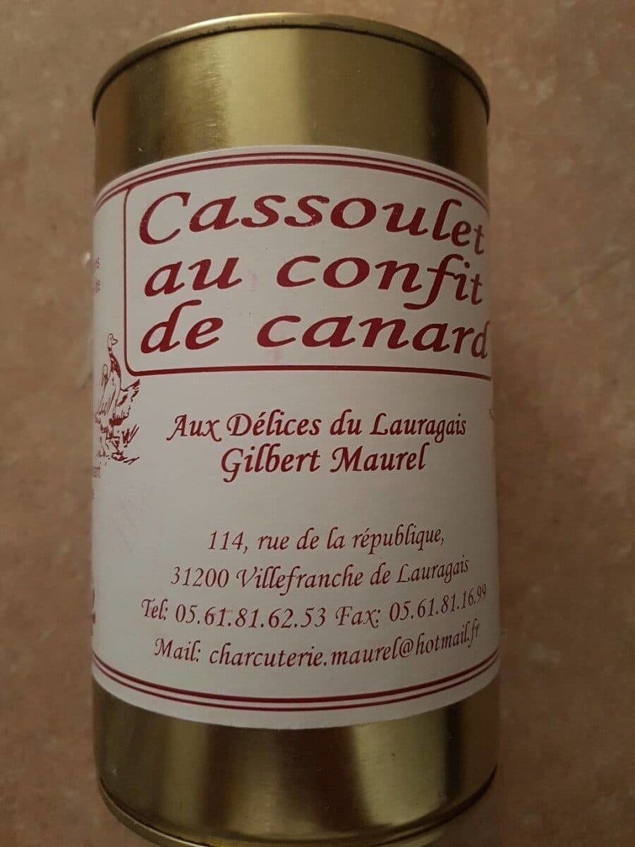 Open Food Facts Cassoulet au confit de canard packshot