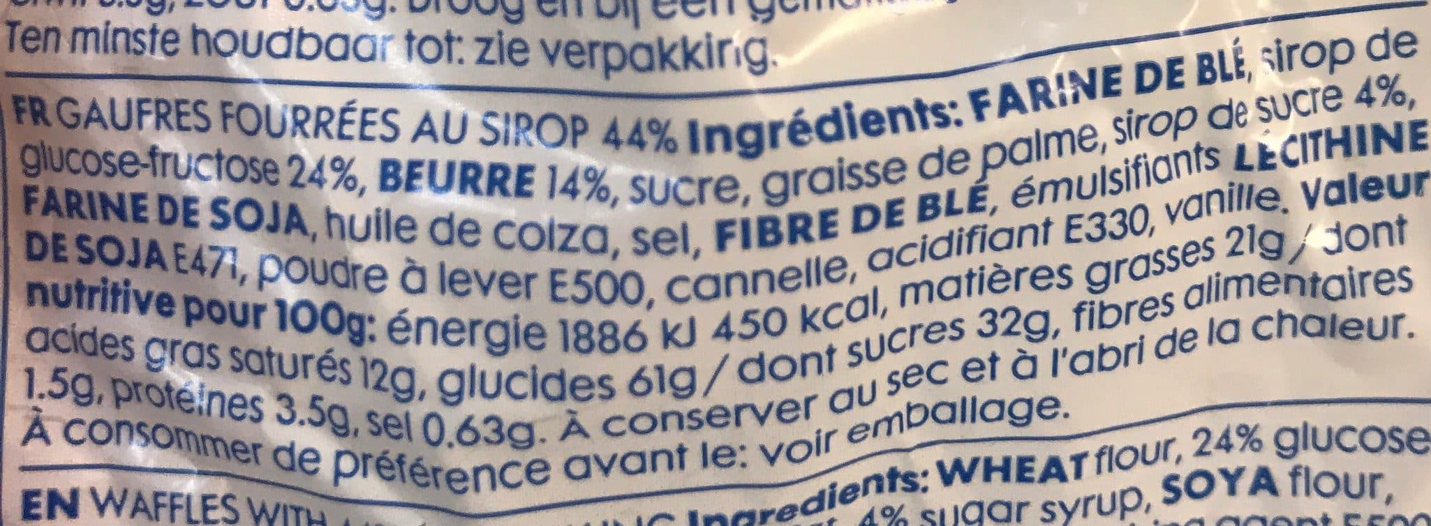 HEMA Mini gaufres hollandaises packshot