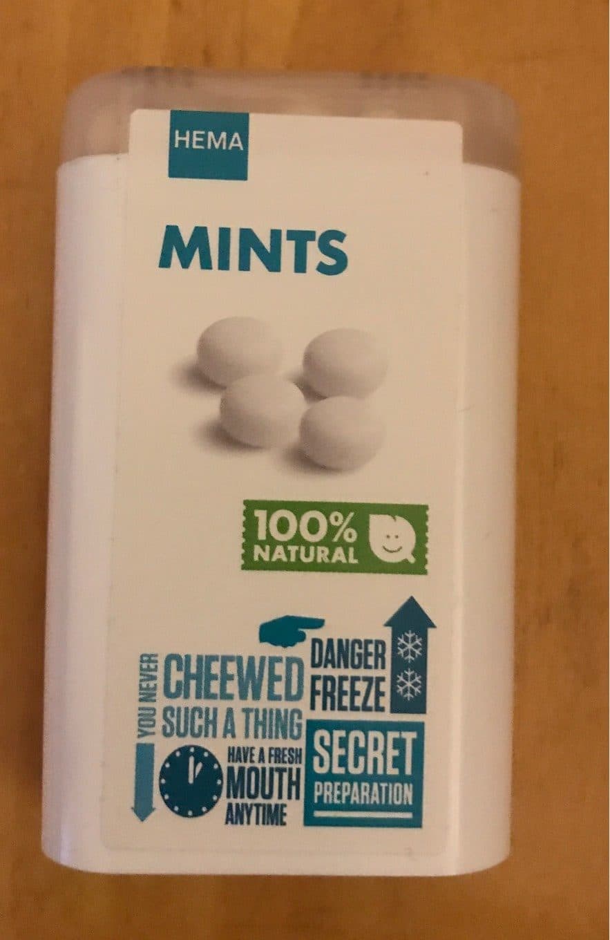 Hema Mints packshot