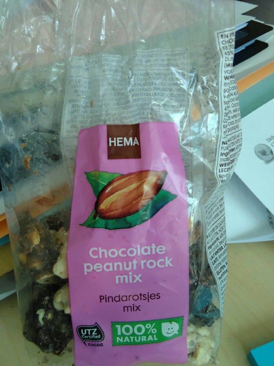 Hema Chocolate peanut rock mix packshot