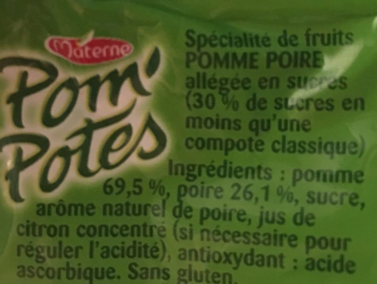 Materne Pom'Potes pomme-poire packshot