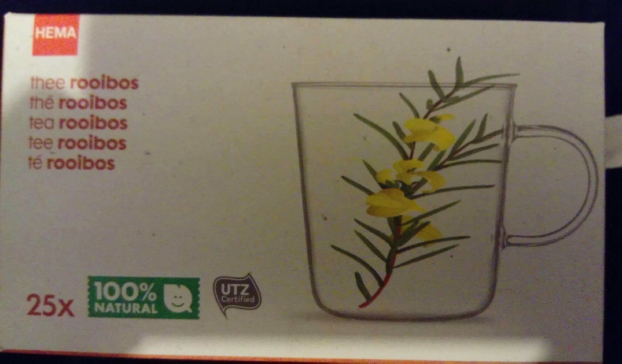 Hema Thé rooibos packshot