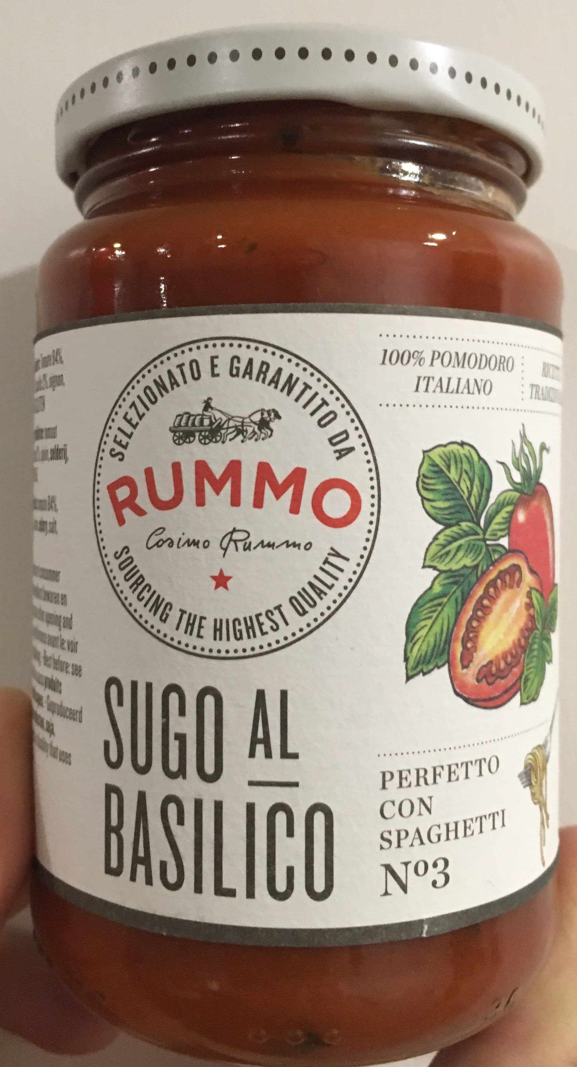 Rummo Sugo al Basilico packshot