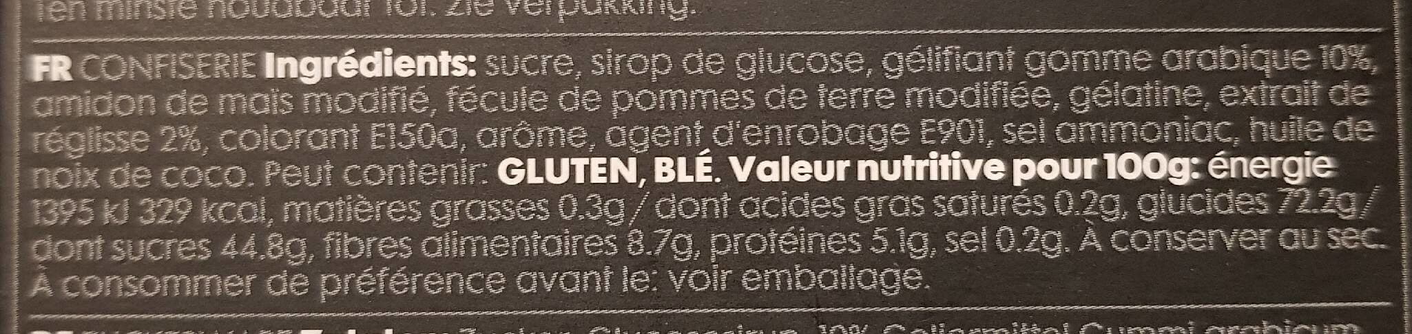 Open Food Facts Réglisse packshot