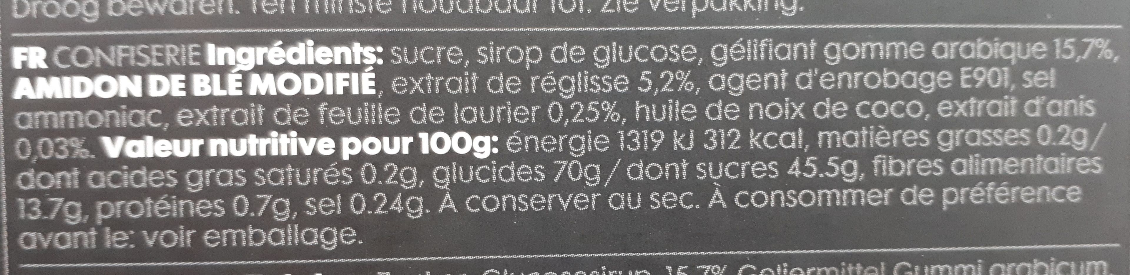 Hema Réglisse au Laurier packshot