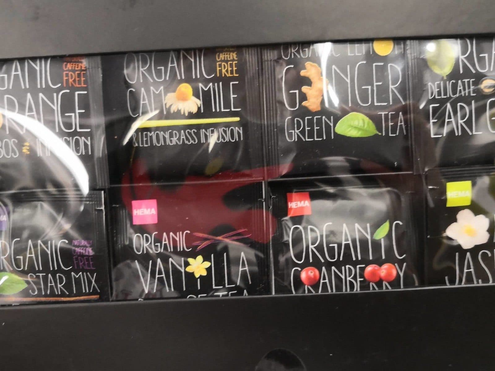 Hema Our finest tea specialities packshot