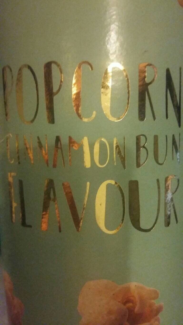 Hema Pop-corn cinnamon bun flavour packshot