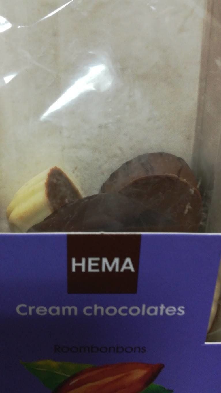 HEMA Cream chocolate packshot