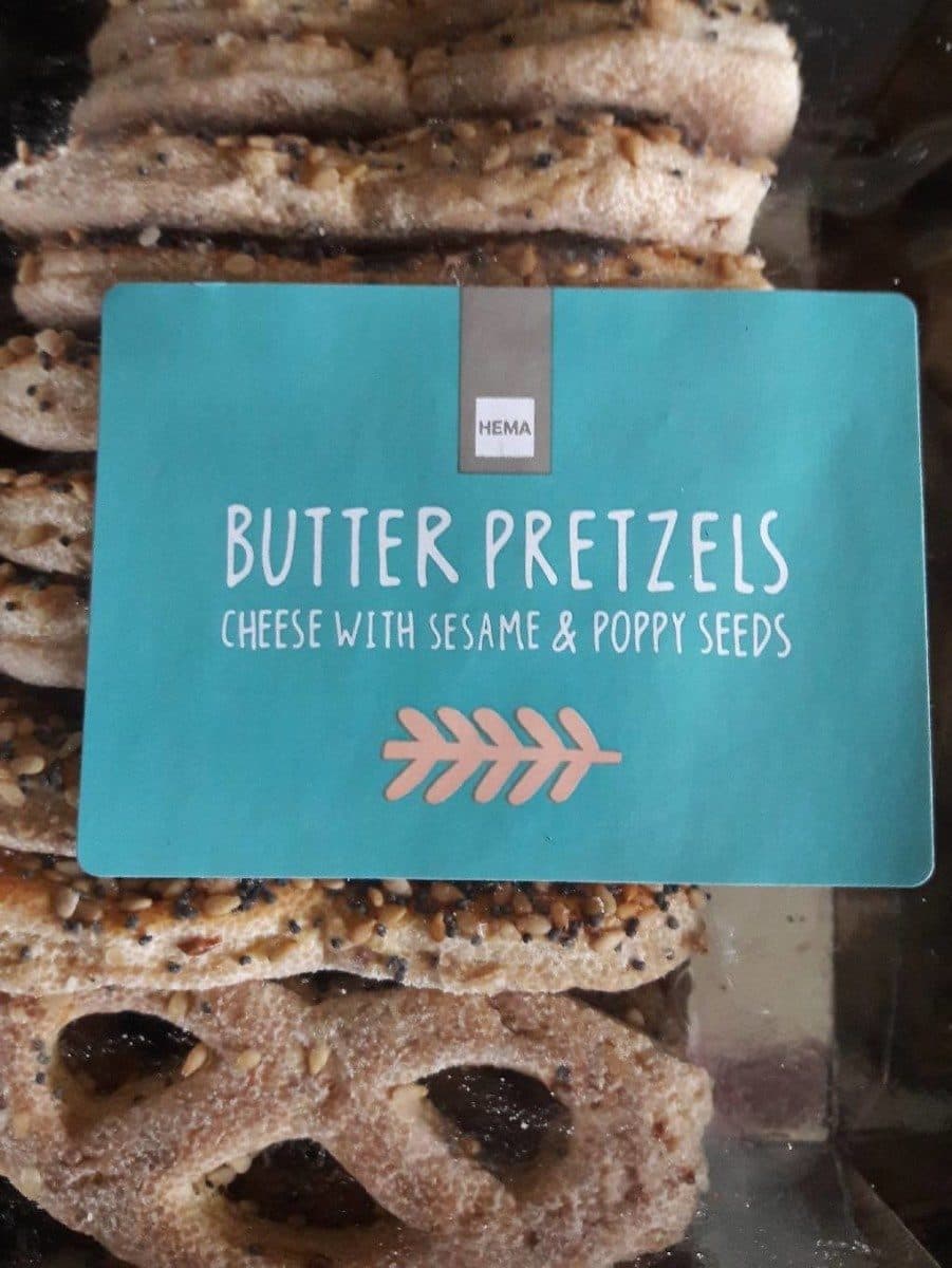 Hema Butter pretzels packshot