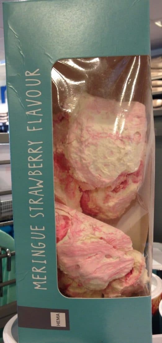 Hema Meringue Strawberry Flavour packshot