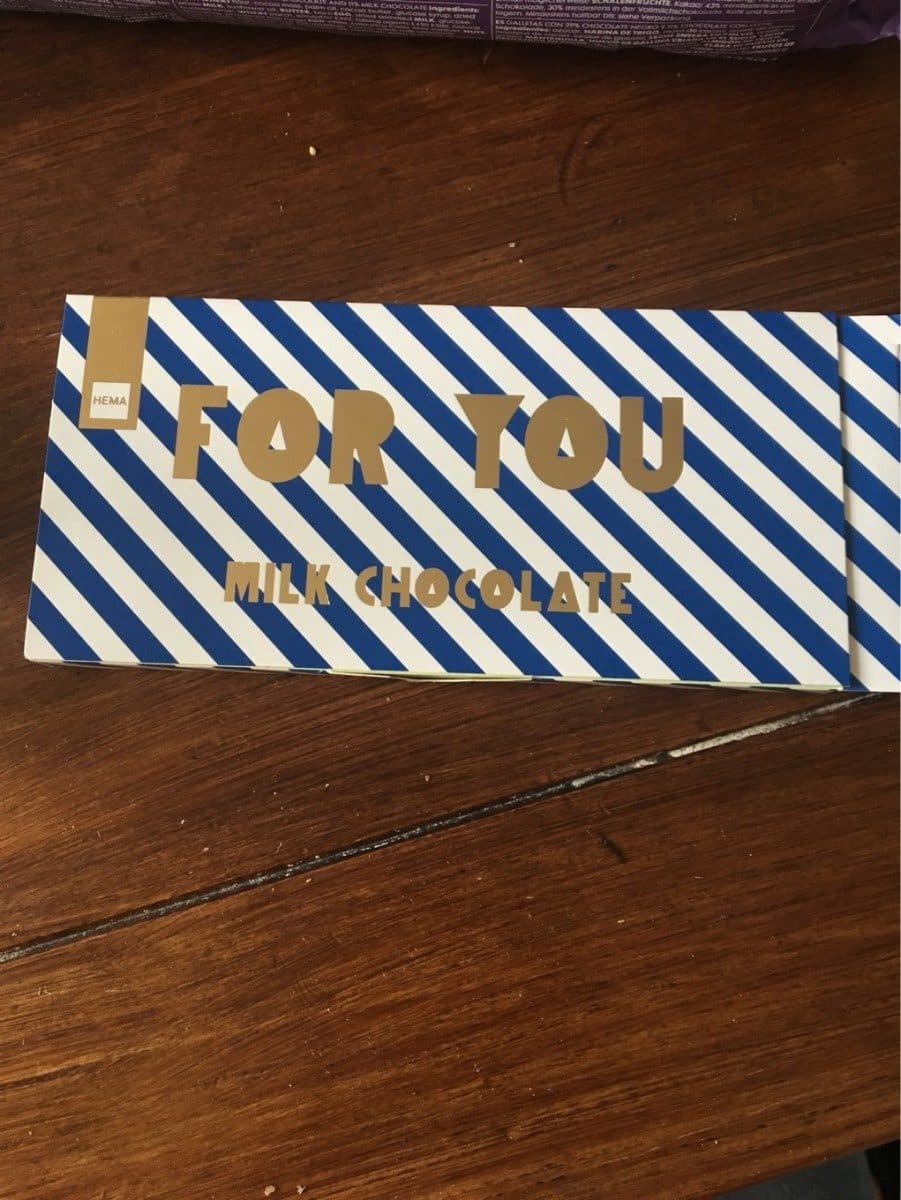 Open Food Facts For you milk chocolate packshot